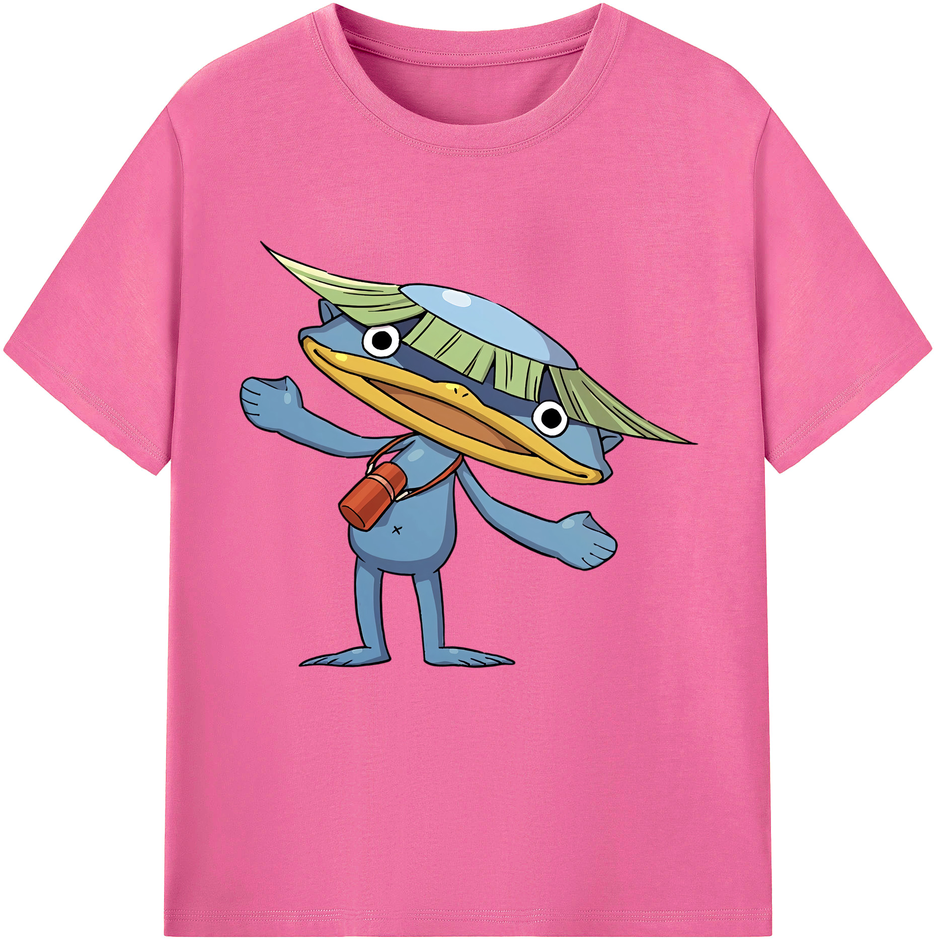 （画像用） 妖怪ウォッチ Yo-kai Watch レディースカジュアルプリントTシャツ（綿100％）